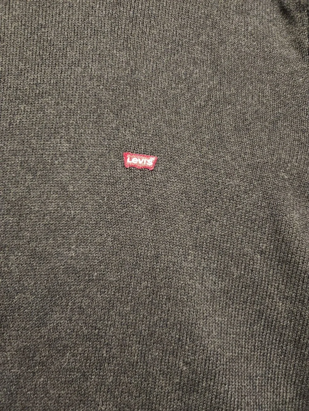 Levis Sweater Men Size XL Gray